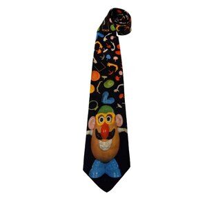 WallyWear Men's Necktie Mr. Potatoe Head III 58" L x 3.75" W Toy Story U.S.A GUC